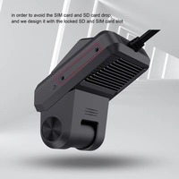 AOEDI D15 HD 4G Sim Car Camera 1080P Mini Smart 3 Channel Dash Cam With Front And Rear Lenses GPS And WiFi-Dual Lens Car DVR