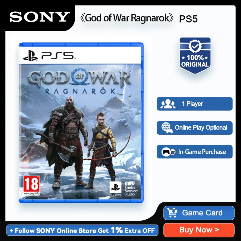 

SONY PlayStation 5 God of War Ragnarok PS5 Game Deals for Platform PlayStation5 God of War Ragnarok PS5 Game Disk