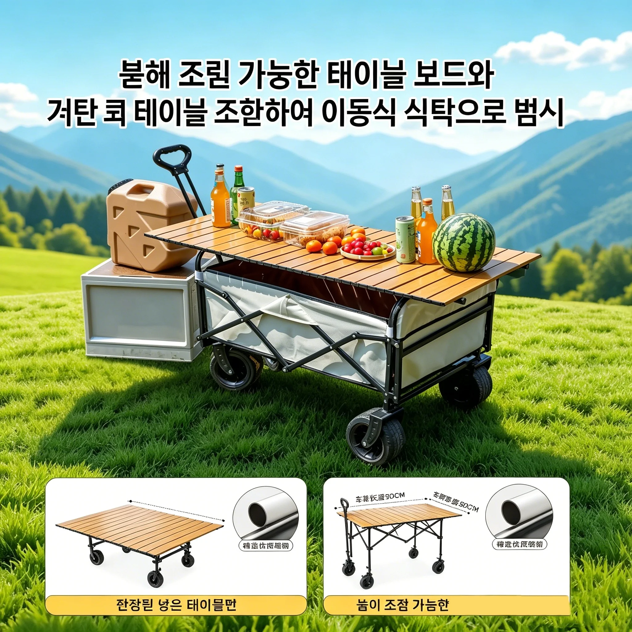 Foldable Outdoor Camping Wagon - Kids Outdoor Wagon review and price