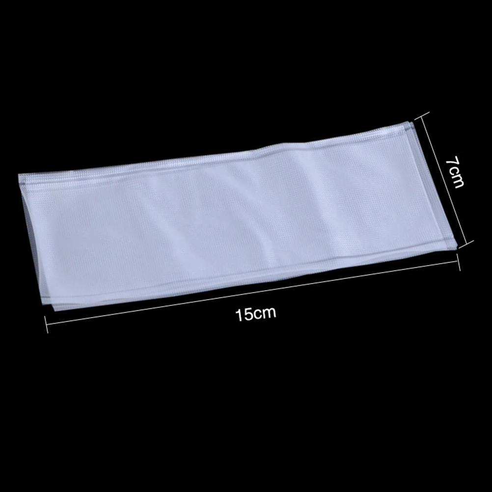 

50 Pcs Litter Bag Pack of Fishing Bags PVA Water Soluble Mesh for Solid Bait Carp White