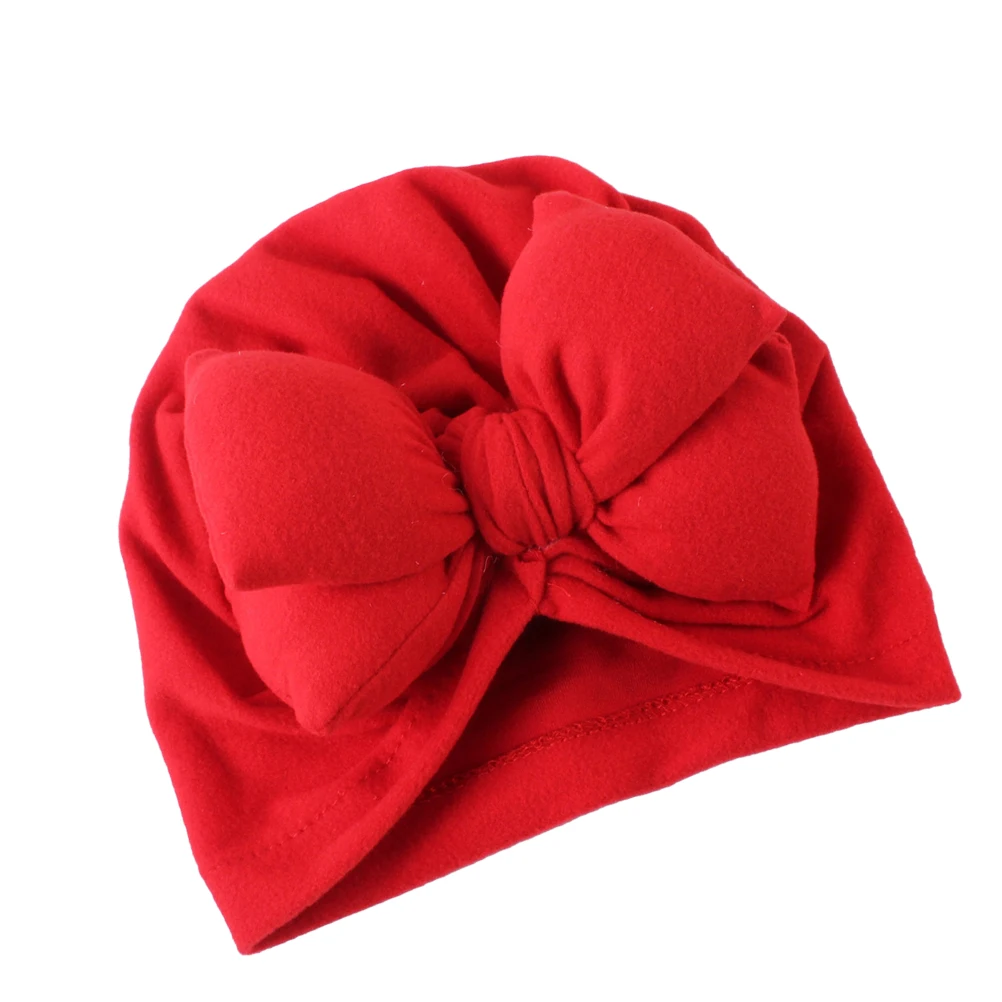 

Baby Bowknot Hat Red Newborn Soft Comfortable Infant Cap Perfect for Photography Prop Newborn Hat Infant Cap Baby Photo Props