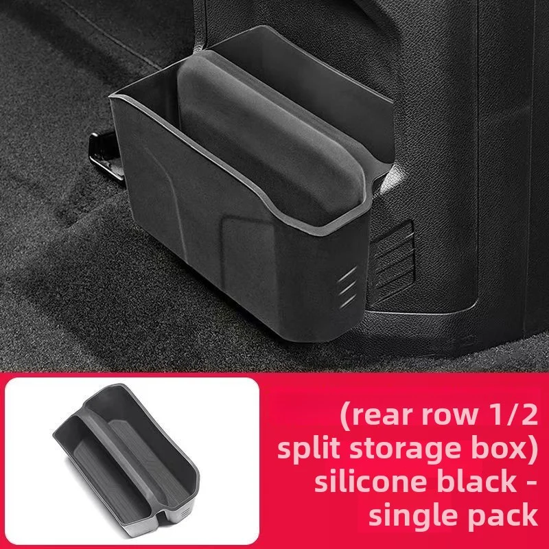 For Jetour Traveller T2 2023 2024 2025 Silicone Storage Box Modified Car Armrest Rear Storage Box Accessories
