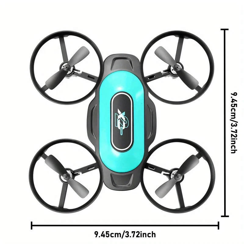 XD2 Mini Drone, 360° Stunt Flips, LED Night Lights, Crash-Resistant Body, Ultra Portable, Easy to Fly, Great Gift for Beginners view 2