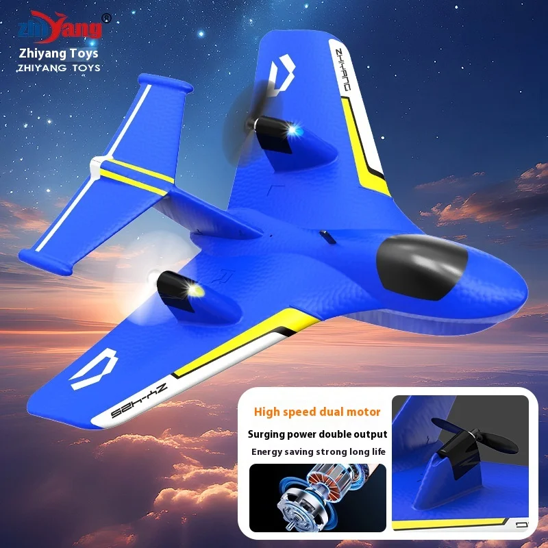 Zy-425 Op afstand bestuurbaar vliegtuigmodel voor land, water en lucht, water met vaste vleugel, valbestendig vliegtuigen, speelgoedcadeau