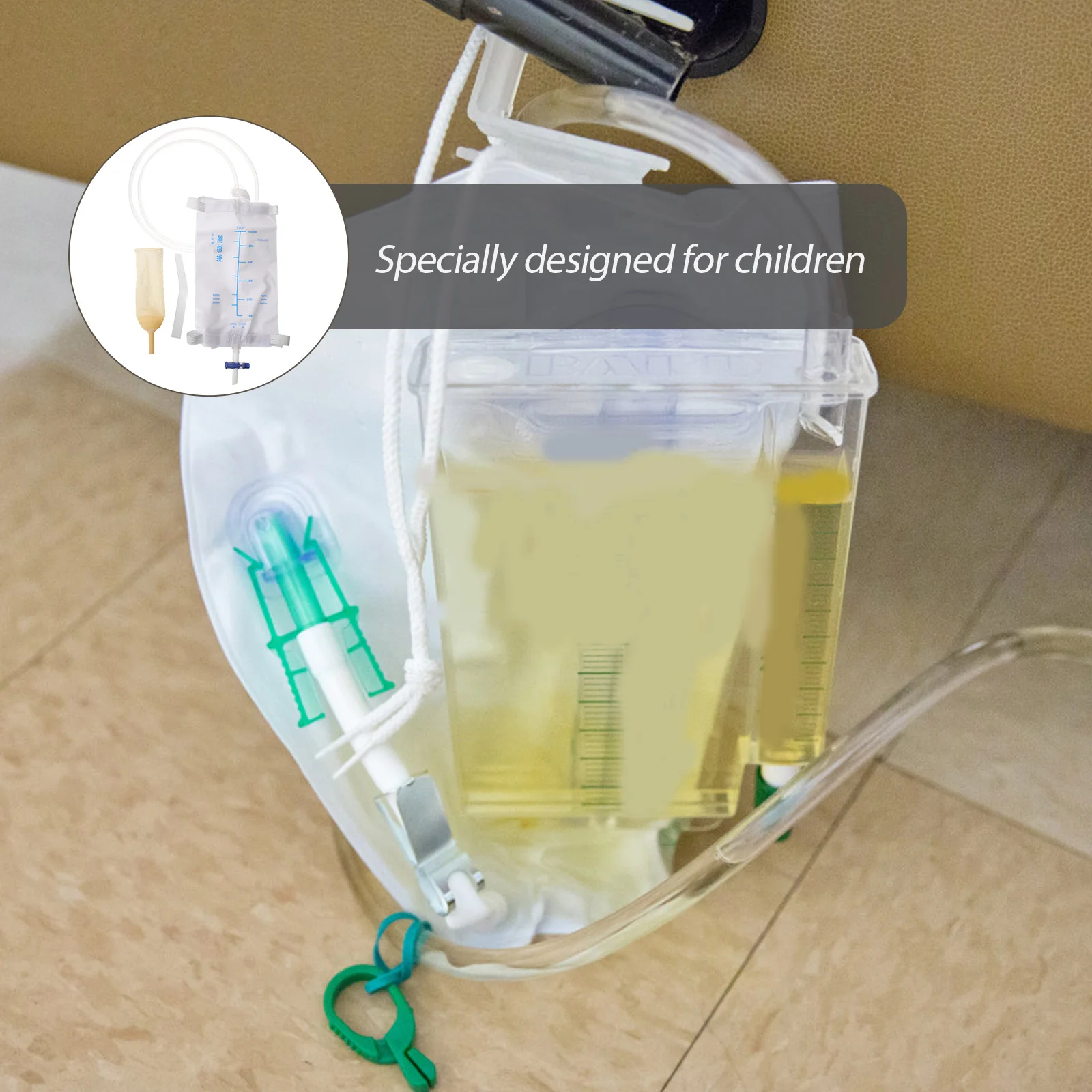 Urinary Sleeve Drainage Bag Urine Pouch Catheter Emulsion Bags Patient Postoperation Cathether