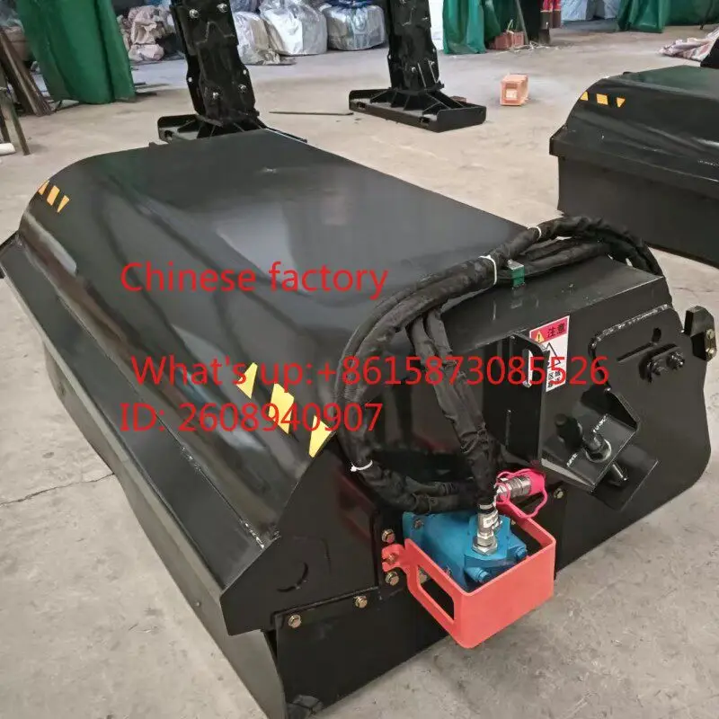 1pcs Sl-iding loader 72 inch encl-osed sweeper assembly 1.83-meter-wide broom assembly