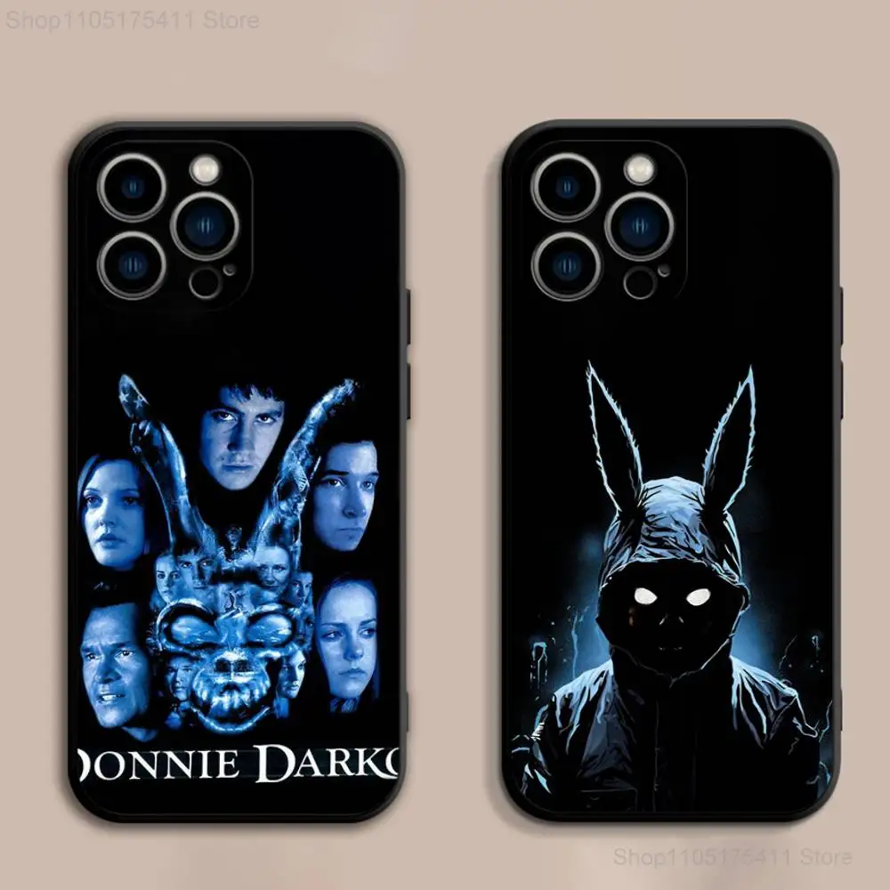 

D-Donnie D-Darko Phone Case For iPhone 17,16,15,14,13,12,Pro,Max,Plus,E,SE4,Air,Mini Black Soft Cover