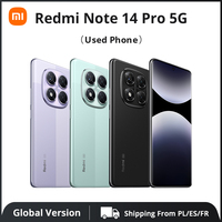 Used Phone Xiaomi Redmi Note 14 Pro 5G Smart Phone Global version Snapdragon 7s Gen 3 rear camera 200MP IP68