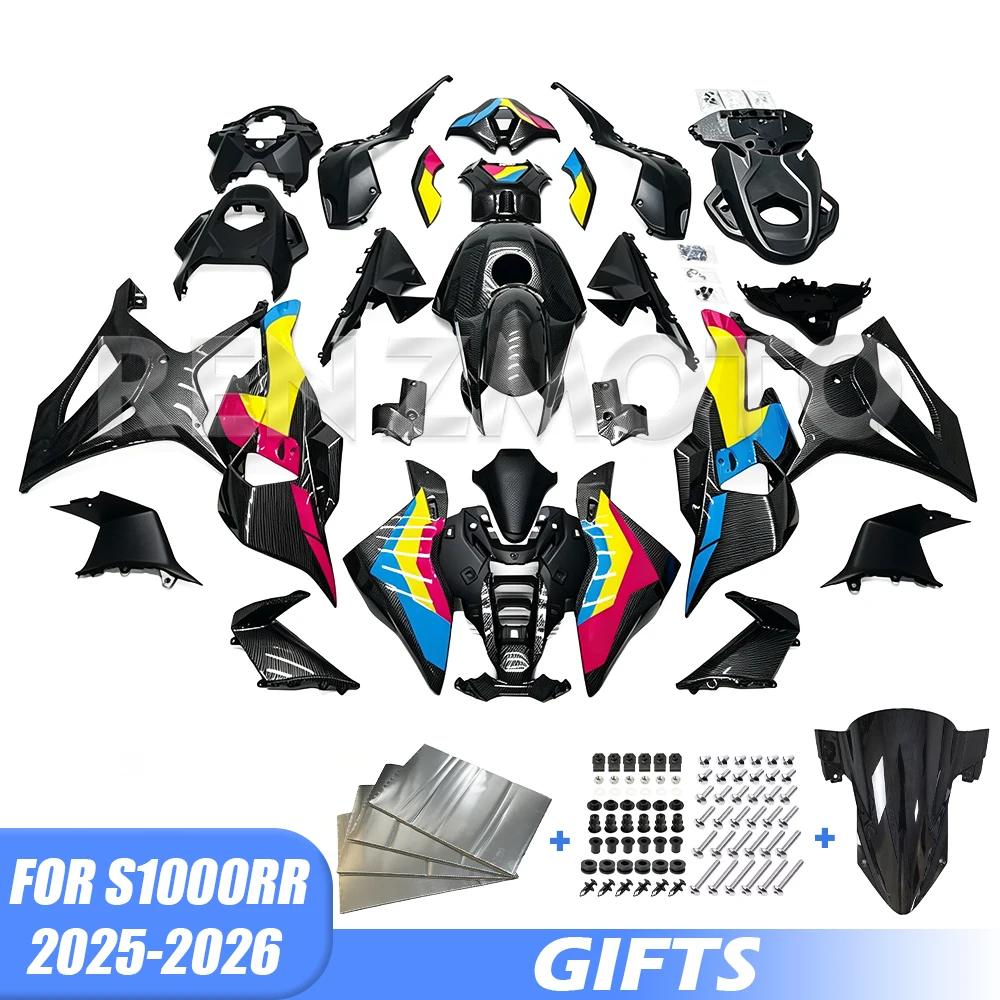 

For BMW S1000RR 2026 2025 2024 2023 2019-2022 S1K Full Fairing Set Body Kit Decoration ABS Plastic Guard Plate Shell Injection
