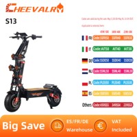 Cheevalry S13 2*4000W Powerful Electric Scooter 60V 40AH Battery Adult E-Scooter 14 Inch Off-Road Tire EScooter
