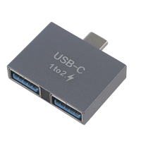 Type C USB C Male to Dual USB 3.0 Female Splitter Hub Converter Adapter Connector for Charger Laptop PC Computer