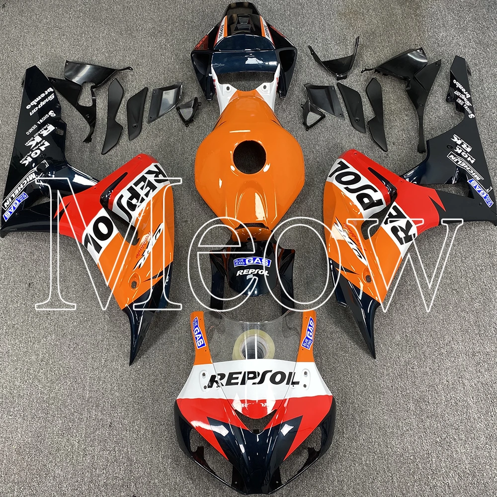 Motorcycle Fairing Set Body Kit Plastic For HONDA CBR1000RR CBR 1000 RR Repsol 2006 2007 Accessories Full Bodywork Cowl Cover