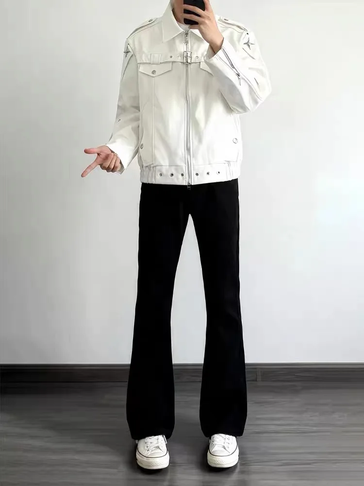 

Мужские джинсы Bla Fce с подкладкой, прямого кроя, в американском стиле, для зимы, модные брюки