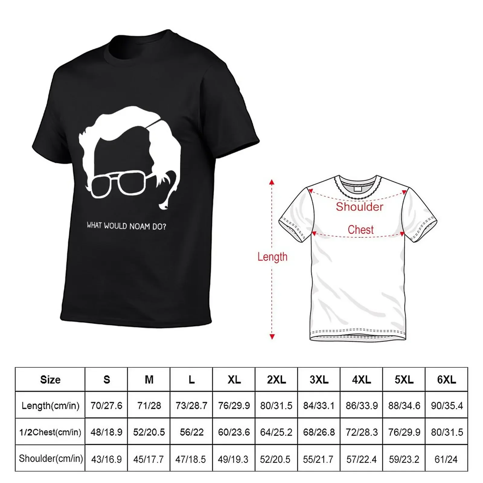 Noam Chomsky T-Shirt cute tops sublime men workout shirt