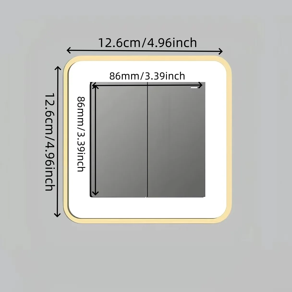 Anti dirty home decoration with switches, self-adhesive switch decoration, European classical switch decoration