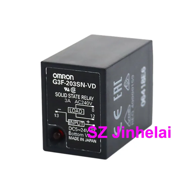 

Authentic Original Omron 24VDC Solid State Relay G3FD- X03SN X03SN-VD 102SN 102SN-VD G3F- 203SN 203SN-VD 203SLN 203SLN-VD
