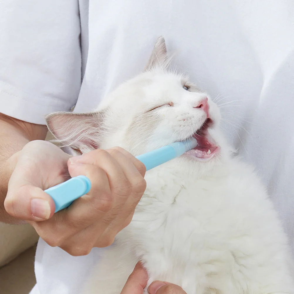 

2Pcs Portable Pet Pills Feeders Multi-Function Household Oral Medicine Dispensers Easy Use Feeding Tool Medicine Feeder