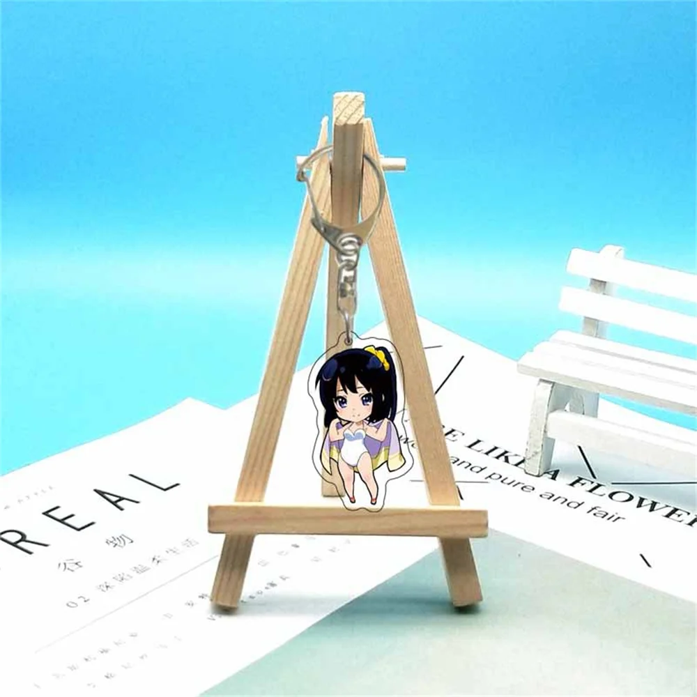 6cm Cute New Anime hibike!  euphonium Season 3 Oumae Kumiko peripheral Acrylic Keychain Bag Pendant Sign Gifts Toys