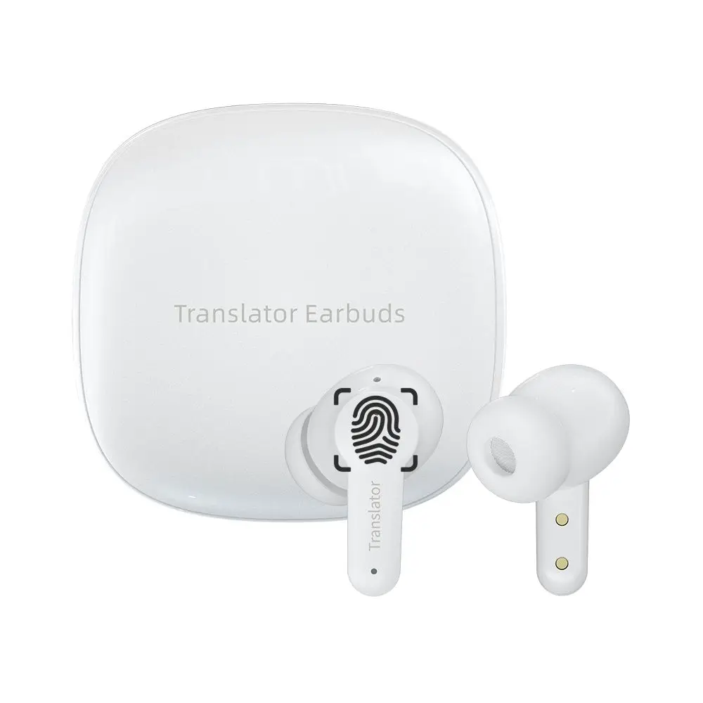 

Wooask-M3 Translator Earbuds, Two-way Real Time Voice Translation Earphones,144 Languages with 11 Offline Packs, for Travel