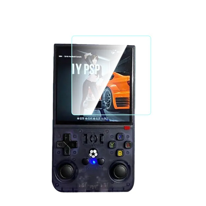 For R36ultra/R36max Tempered Glass Screen Protector Films Game Console High Definition Screen Protector Film Accessories