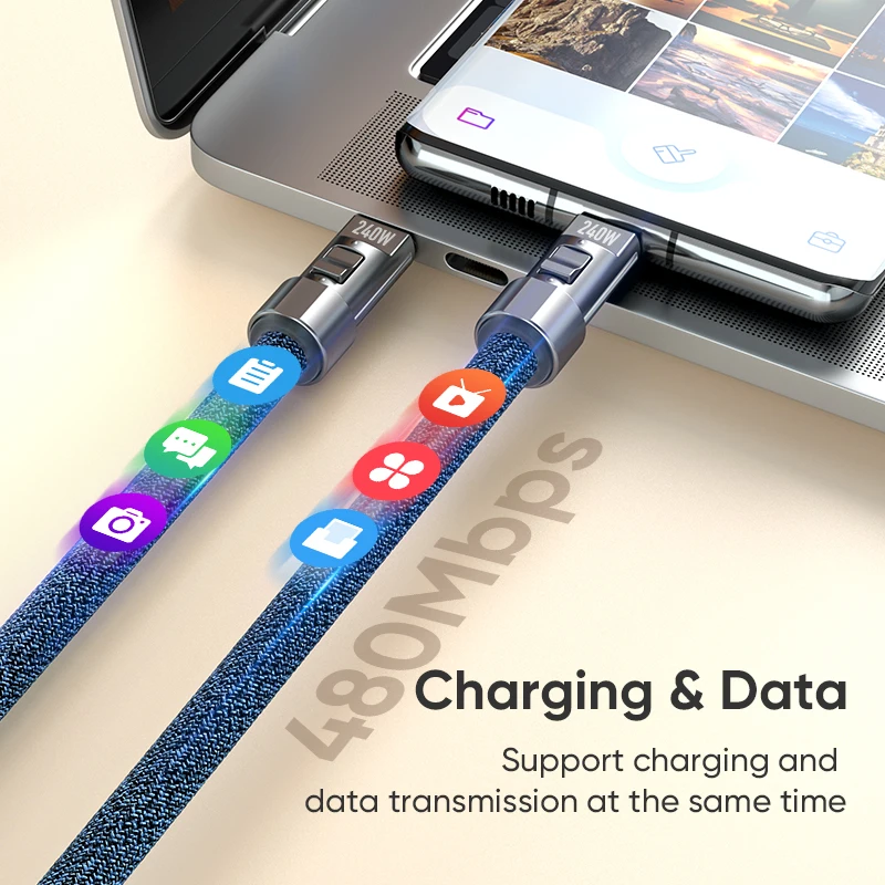 كابل USB C قصير إلى النوع C، سلك شحن سريع لسلسلة المفاتيح المحمولة، سلك حبل المعصم لهاتف iPhone 17/16، iPad، Samsung Galaxy S23 #4