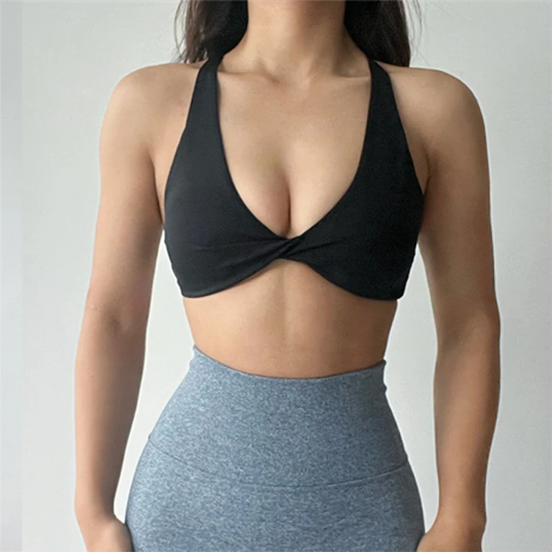 Women Girls New Model Yoga Gym Fitness Compression Soft Running Sexy Gym Fitness Outdoor Cycling Sports Running Yoga Bra