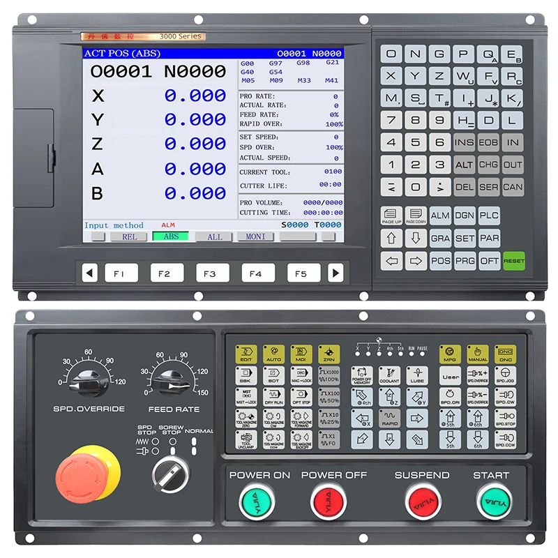 Best Selling CNC Controller 5 Axis CNC Milling Machine Tools With PLC And ATC Features Similar To GSK CNC Control Panel