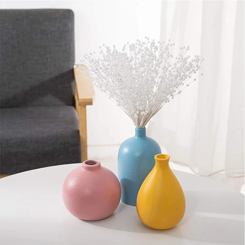 21,5 cm Perlenschnur, Blumenstrauß-Zubehör, künstlicher Blumenstrauß, Perlenschnur für Zuhause, Hochzeit, Party, Dekoration, DIY-Bastelbedarf – Detail 3