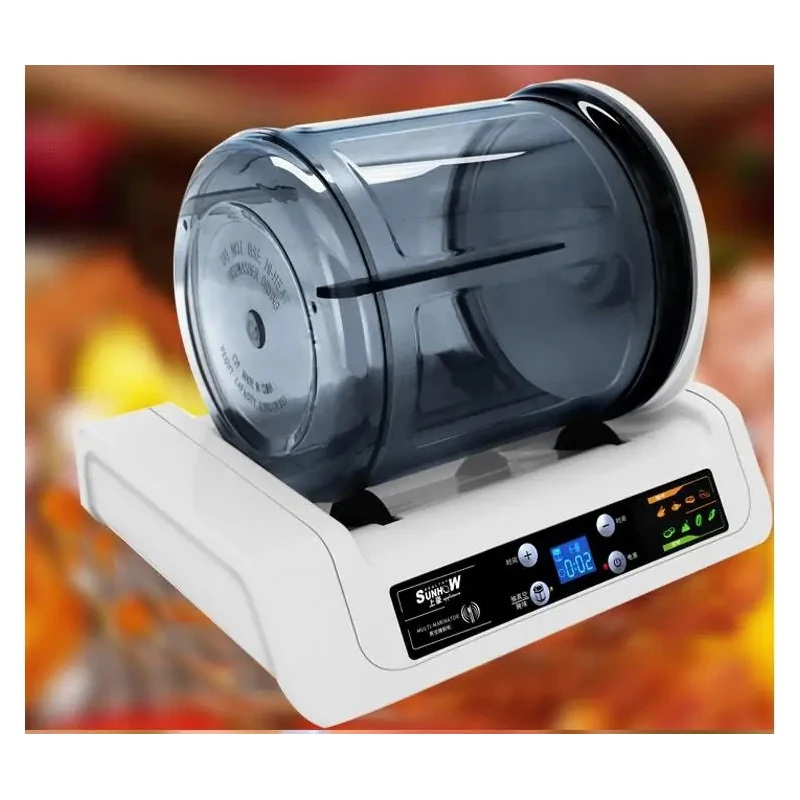 220V 20W Electric Vacuum Food Pickling Machine Meat Salting Machine Marinator Shipping