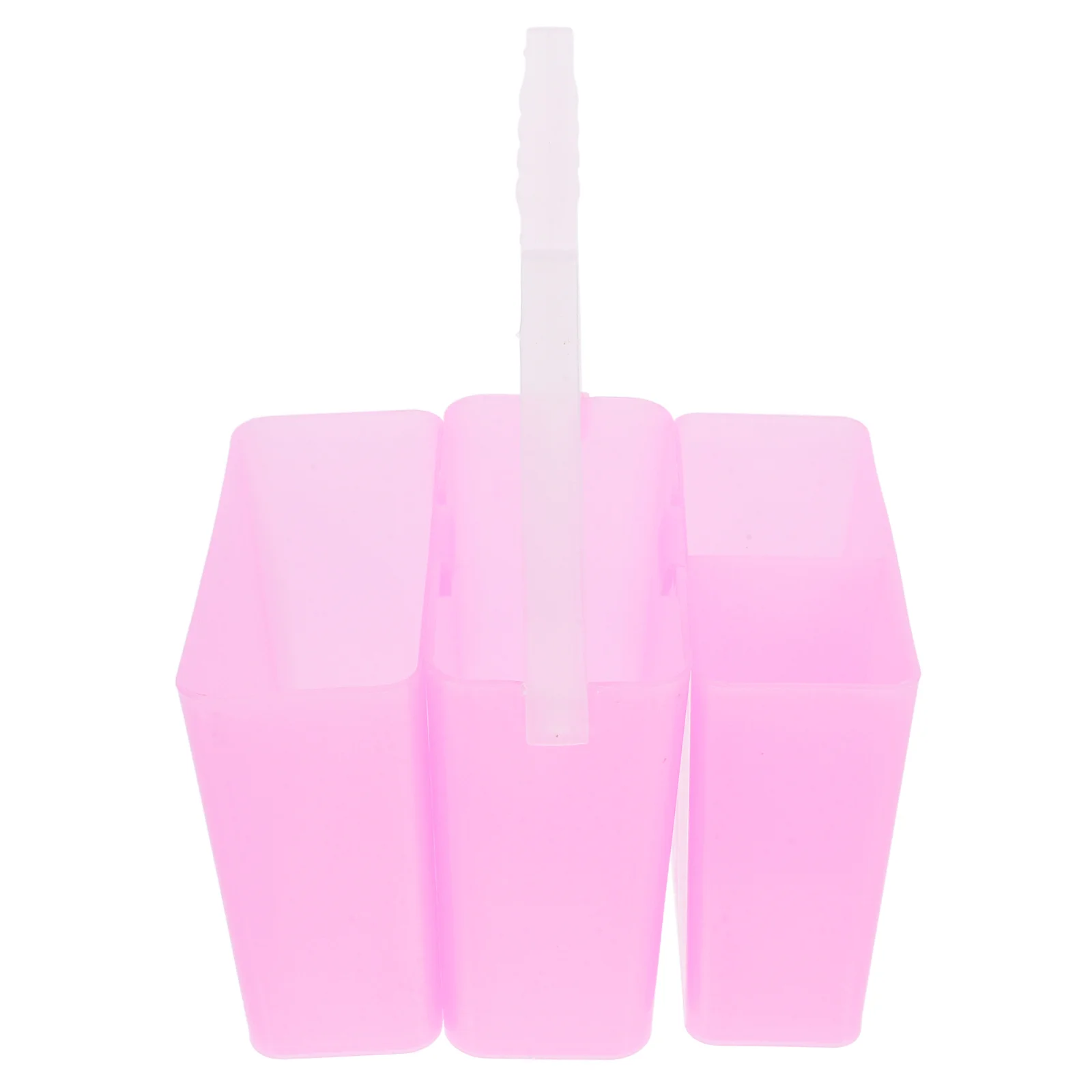 

3-In-1 Paint Brush Cleaner Cup Portable Square Artist Brush Basin For Watercolor Acrylic Oil Painting Pen Wash Bucket Tool