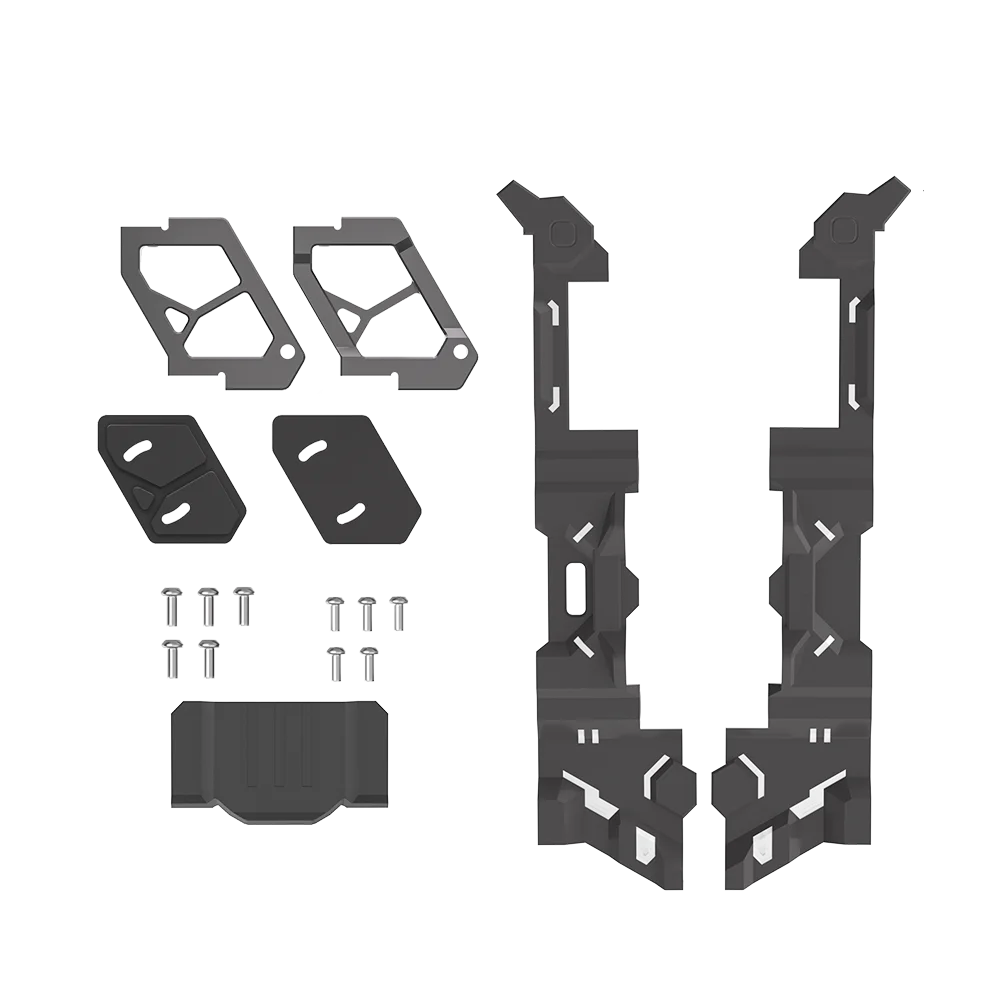 Iflight CNC camer Domboldal Autórendszám Domboldal Ablaktábla O4 -ért Lejtő készlet számára Nazgûlok evoque F4/F5/F6 V2 / Nazgûlok DC5 eco / chimera7 -ért V2 FPV