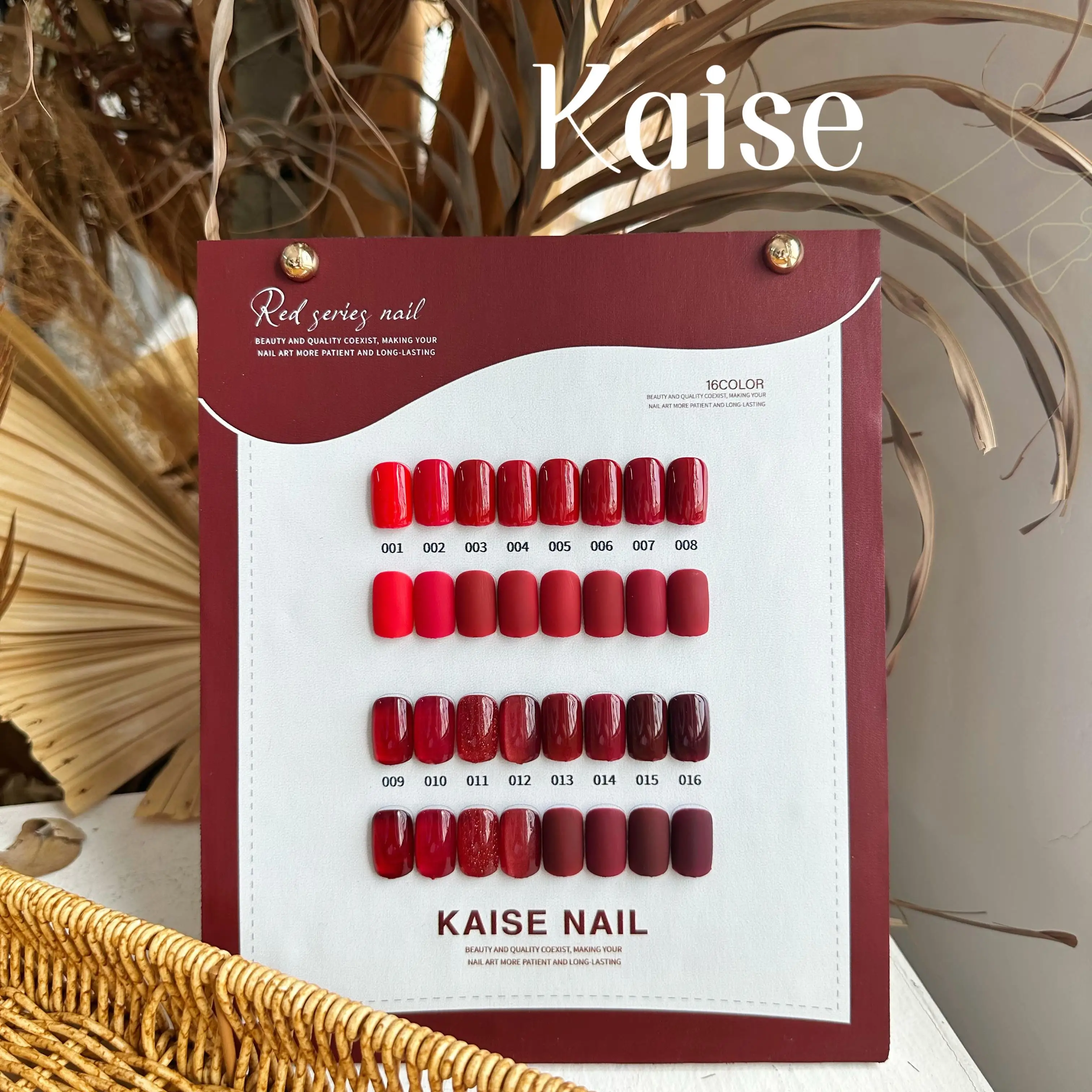 Agreise-Ensemble de gel pour ongles, 16 couleurs, série rouge, nouveau, professionnel, à la mode, nail art, non UV, salon de manucure, vente en gros, 2024