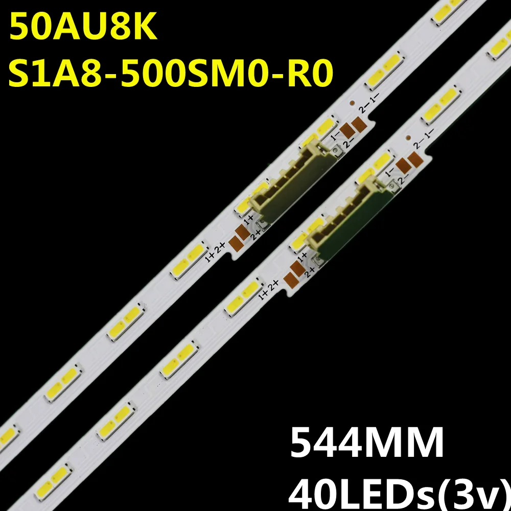 30PCS LED Strips For S1A8-500SM0-R0 50AU8K BN96-52597A  UE50AU7025 UE50AU7170U UE50AU7500 UE50AU8000 UE50BU8002 UE50AU8005K