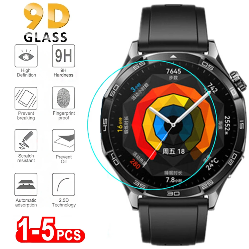 For Huawei Watch GT5pro 42/46mm HD Tempered Glass Screen Protector Cover For Huawei Watch GT5 46/41mm Glass Protective Films