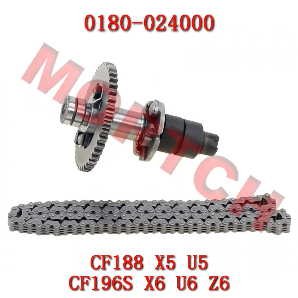 Orignal Camshaft Sub Assy 0180-024000 for CF Moto ATV CF500 X5 CF625 X6 UTV CF600-5 SSV  CF600-3 Z6 Motorcycle Accessories