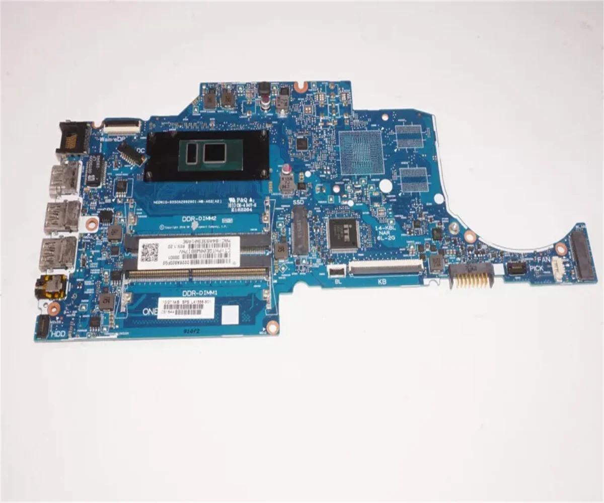 L41568-601 L41568-001 ل 14S-CR 14S-CF 14-CF اللوحة الأم للكمبيوتر المحمول i3-7100U 100% تم اختبارها بالكامل