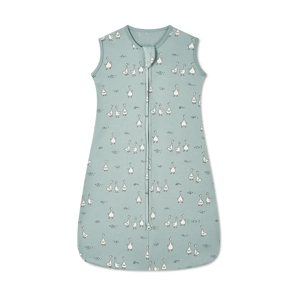 

Cotton Baby Sleeping Bag Thin Anti-Kicking Cocoon Newborn Swaddle Blanket Breathable Pajamas Sleeveless Baby Vest Pajamas