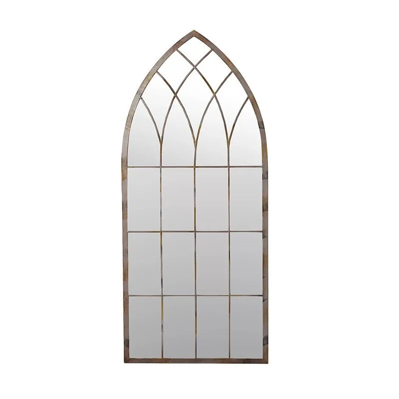 Entrance wall decoration decoration mirror background  fake window decoration pendant living room dining room wall
