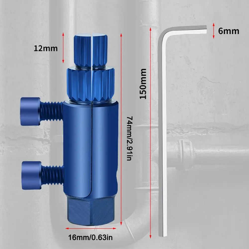 Conjunto extrator de parafuso danificado para remoção de parafusos e reparo de tubos quebrados, kit de ferramentas fáceis para parafusos despojados, removedor de quebra de fio