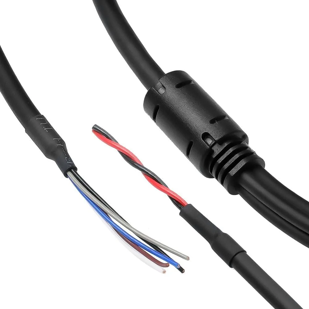 Alvin's Cables M12 12 Pin Power Functional Ethernet Cable for DJI Livox HAP(TX) Mid-70 Mid-360 LiDAR Sensor, M12 Aviation 12 Pin