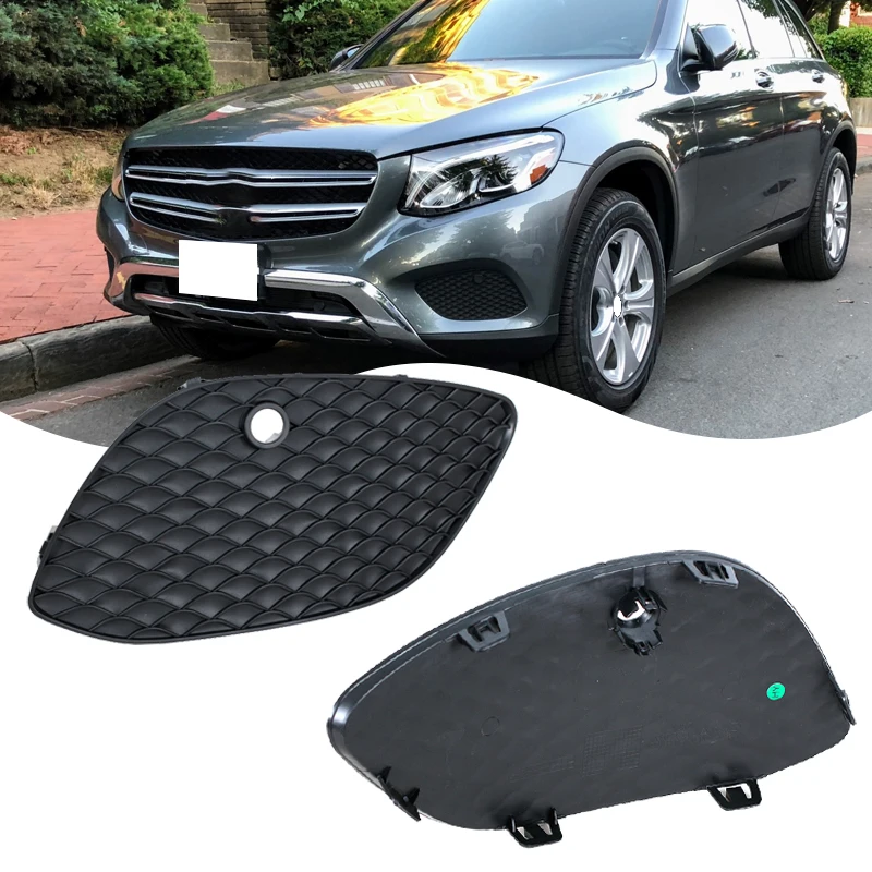 

Для Mercedes Benz W253 GLC300 GLC350 2016-2019 автомобильная противотуманная фара рамка переднего бампера решетка спортивная решетка аксессуары 2538850122