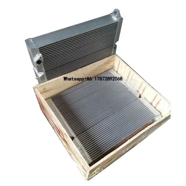 

Compact Size Aluminum Finned Hydraulic Oil Cooler air Compressor Cooler 1622010800 Radiator Cooler