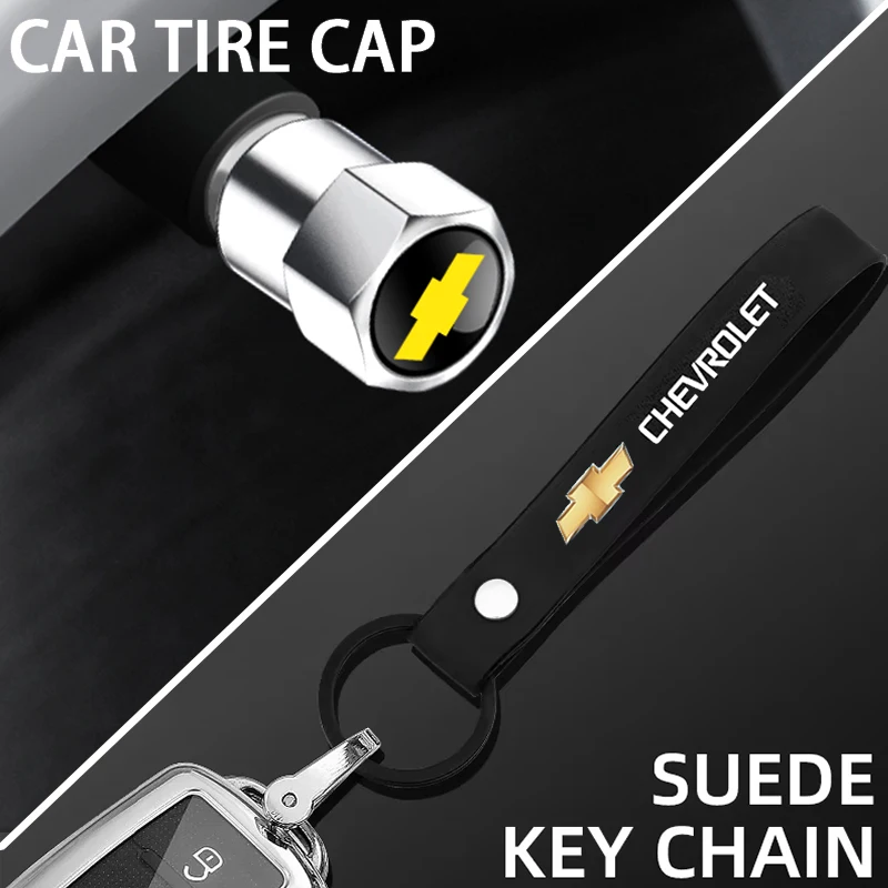 

4PCS Chrome Aluminum Anti-Lost Tire Valve Caps For Chevrolet Silverado Impala Malibu Equinox Cruze Camaro Cavalier Blazer Aveo