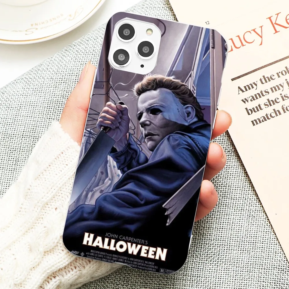 M-Michaels-M-Myers Horror Halloween Movie Phone Case Soft Solid Color For Iphone 14 11 12 13 Mini Pro Max 7 8 Plus 6 6s Max Xr