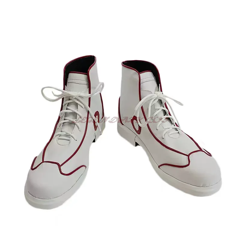 

Обувь для косплея Денджи из аниме «Человек-бензопила», белые спортивные кроссовки, мужские ботинки для косплея Денджи на Хэллоуин