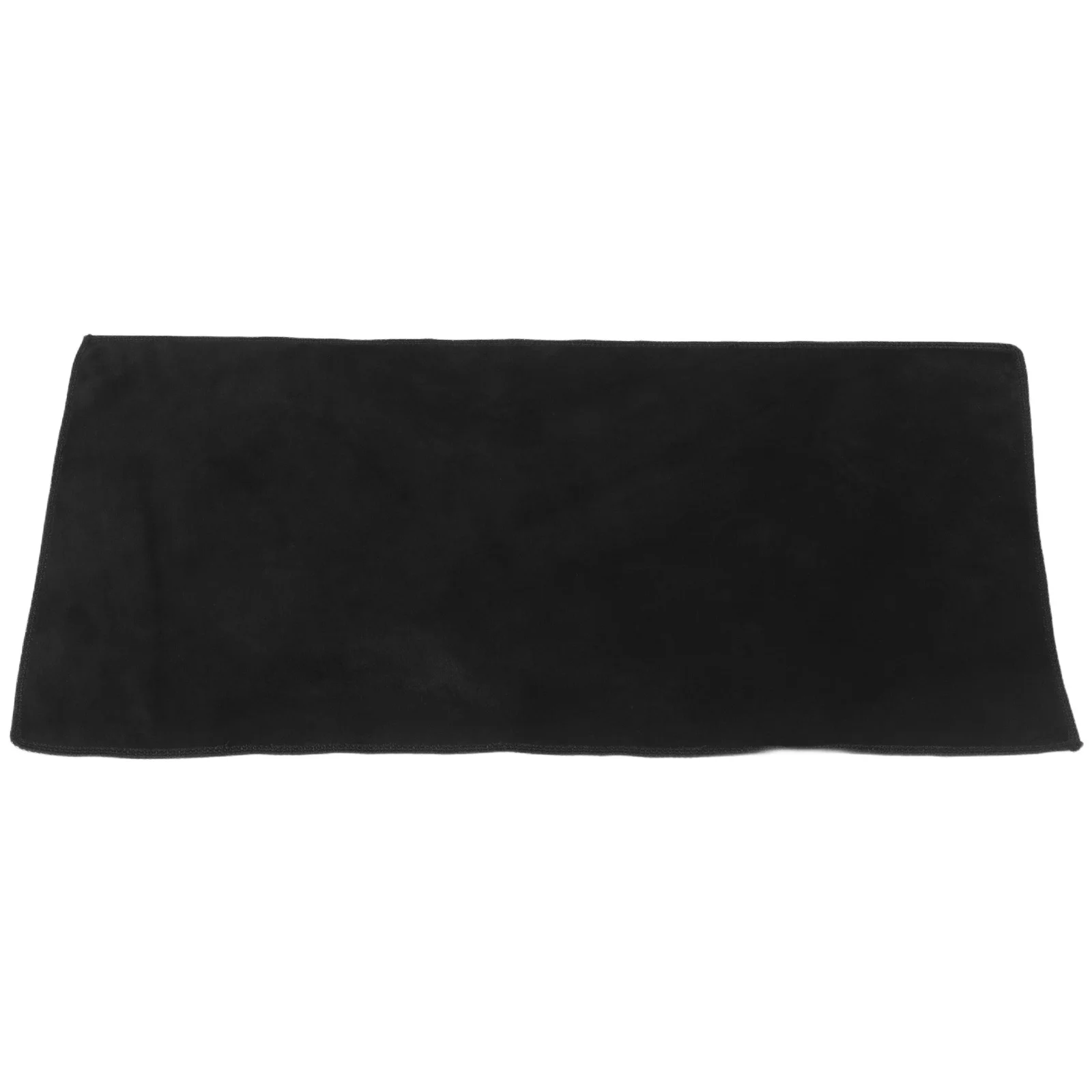

Black Table Cover Protector Rectangle 23.6x12 Dresser Table Cover Decorative Tabletop Mat Spill Resistant Dining Room Bedroom