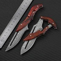 Pocket Folding Knife with Stainless Steel Point Lock Blade Knives and Lightweight Lockback Multi-Tool for Camping, Outdoor