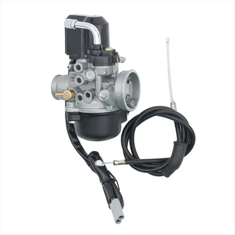 17.5mm Carburetor With Electric Choke 50CC Scooter Engine Fuel Supply Assembly Two-Wheel Power Replacement Part