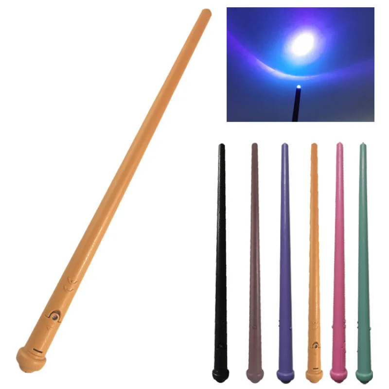 Halloween Festival Glowing Magic Lights Sound Wizard Wand Walking Stick Stage Cosplay Cosplay Props