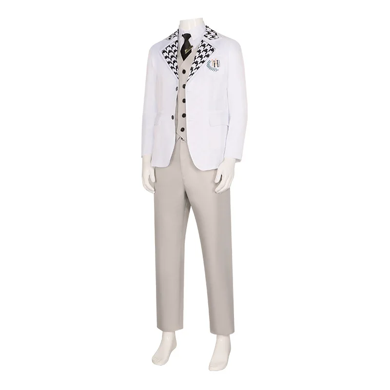 Reo Mikage disfraz de Cosplay para hombre, traje escolar, chaleco, peluca, conjunto completo, disfraz de Halloween